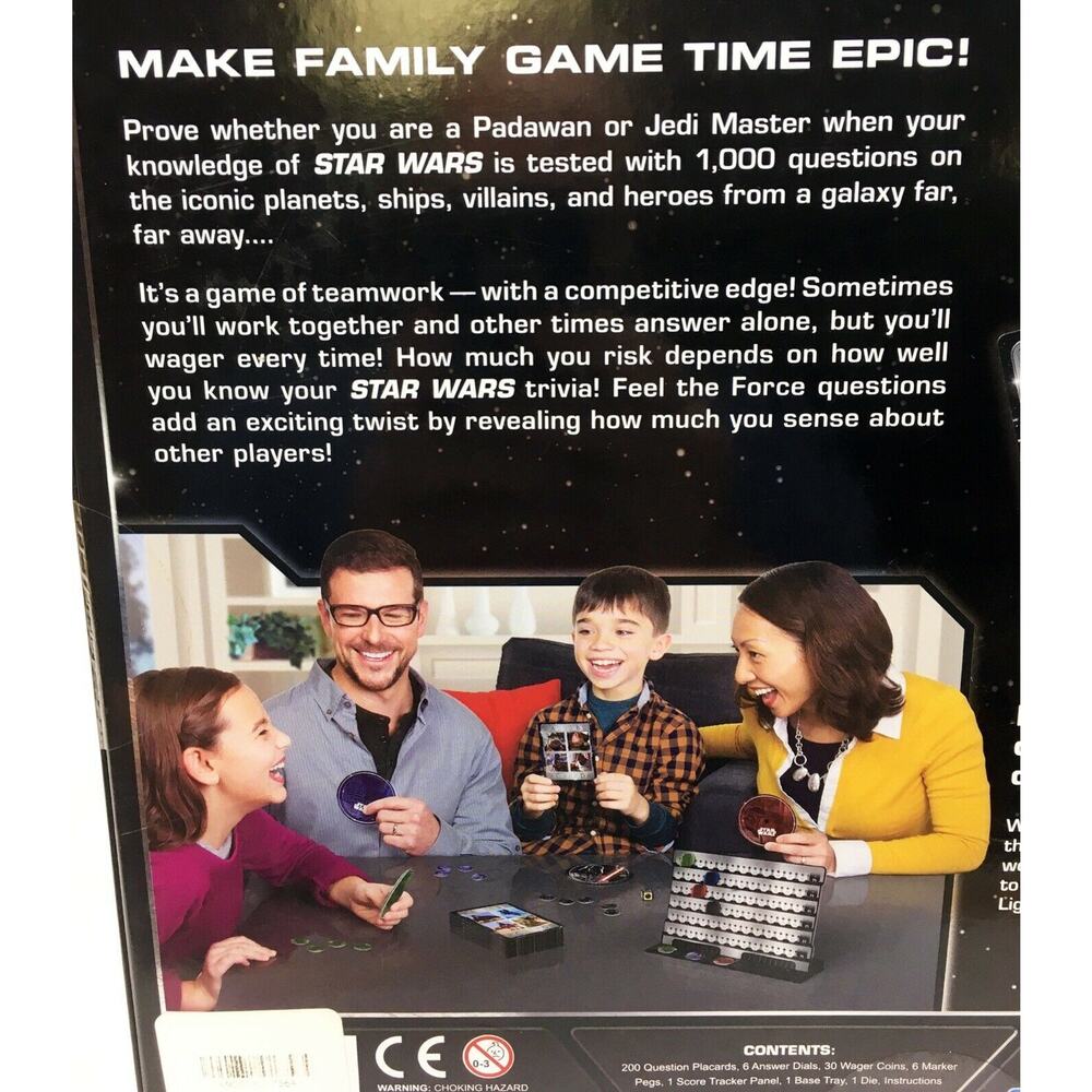 Board Game - STAR WARS PICTOPIA - Picture Trivia - 1000 Questions Brand New - Picture 6 of 8